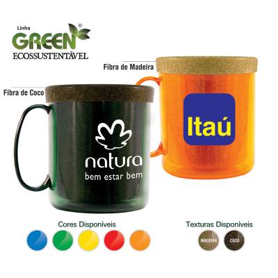 Caneca Ecológica 300ml Promocionais