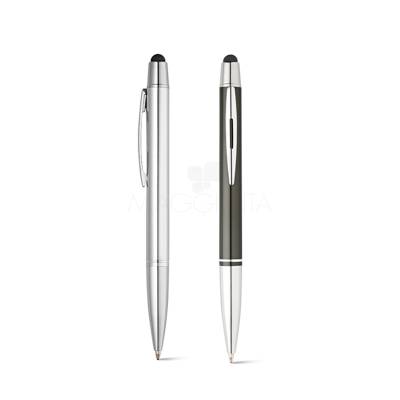 Caneta de Metal com Ponteira Touch Personalizada.