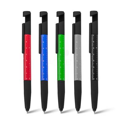 Caneta Metal com Ponteira Touch e Porta Celular Personalizado